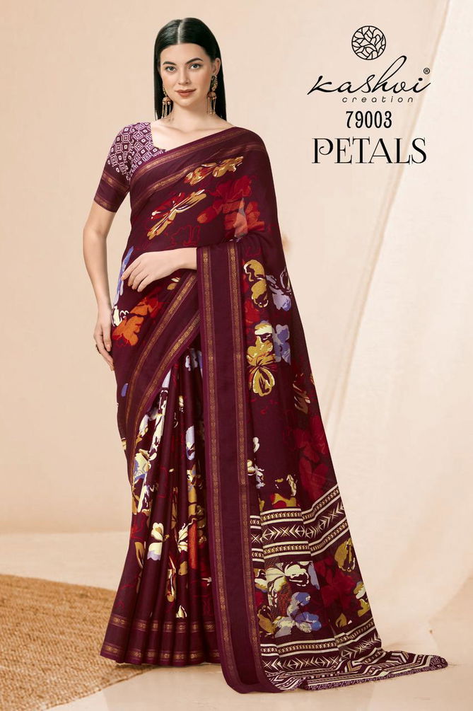 Kashvi Petals By LT Fabrics Silk Saree Catalog